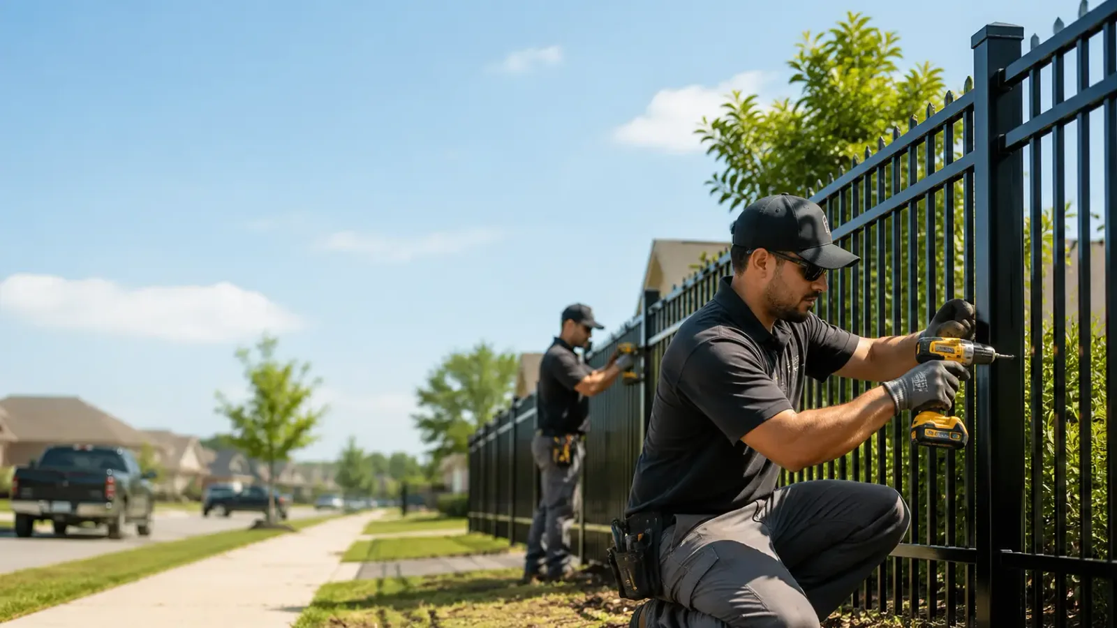 Metal Fence Installation in Twinsburg, OH